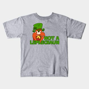 Not A Leprechaun Kids T-Shirt